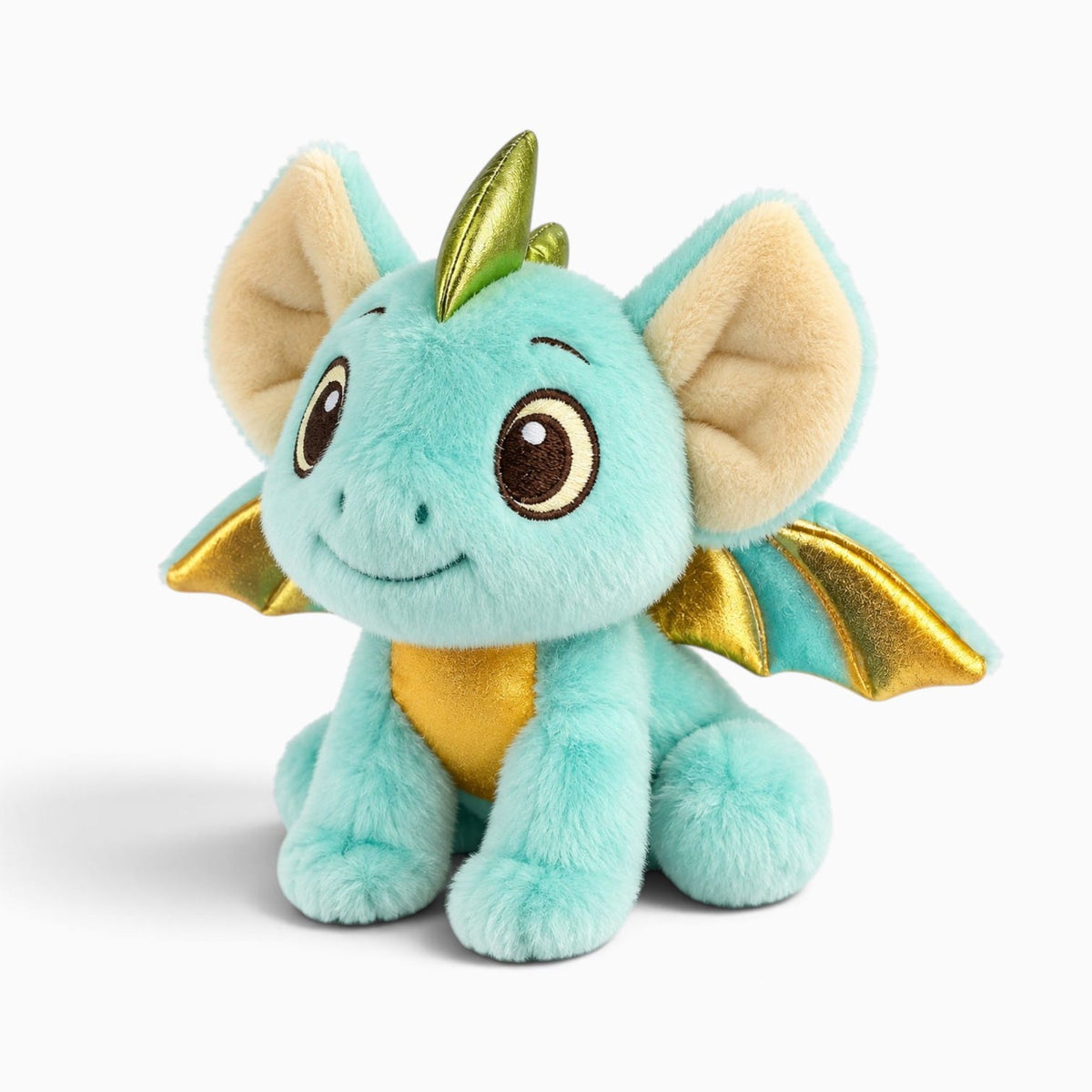 kuscheltierland Türkis / 16cm Drachen-Kuscheltier Türkis