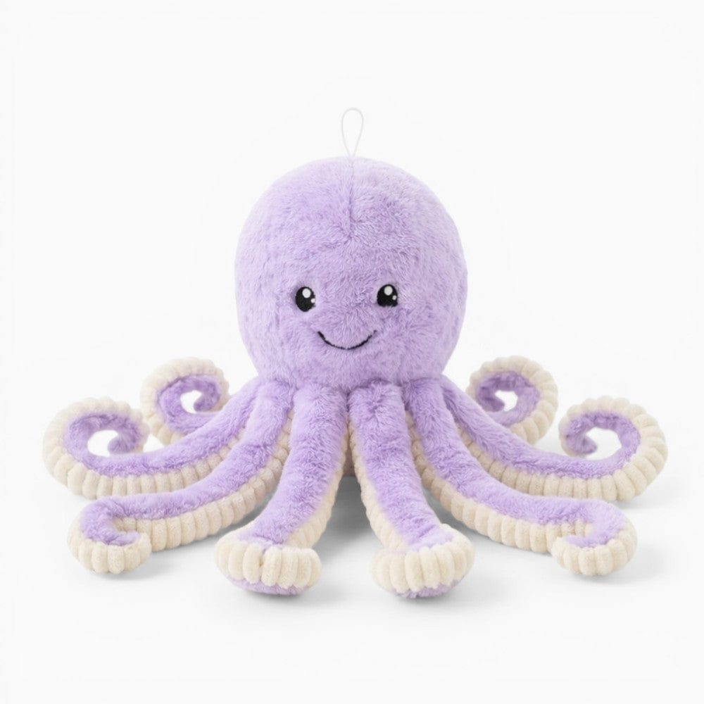 kuscheltierland Violett / 18cm Oktopus Kuscheltier Kawaii lila
