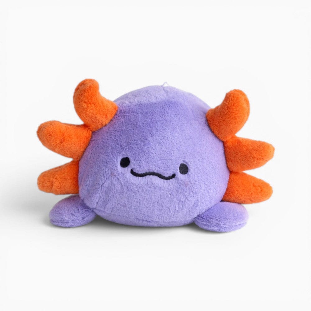kuscheltierland Violett Axolotl Schlüsselanhänger Kawaii Kuscheltier für Rucksack