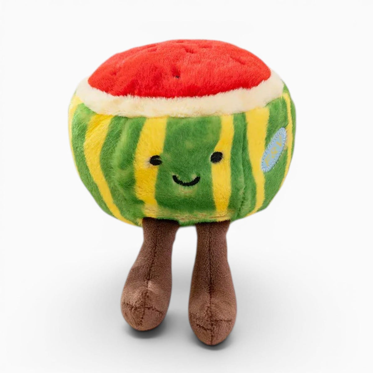 kuscheltierland watermelon / 12-19cm Fruit Plush Toy Cute Small Soft Plush Pear Apple Strawberry Orange Avocado Pineapple Durian Doll Holiday Party Birthday Gift