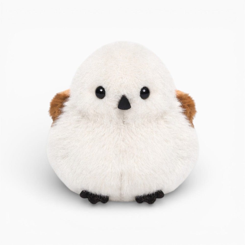 kuscheltierland Weiß / 11 cm Kleiner weißer Vogel-Plüschanhänger