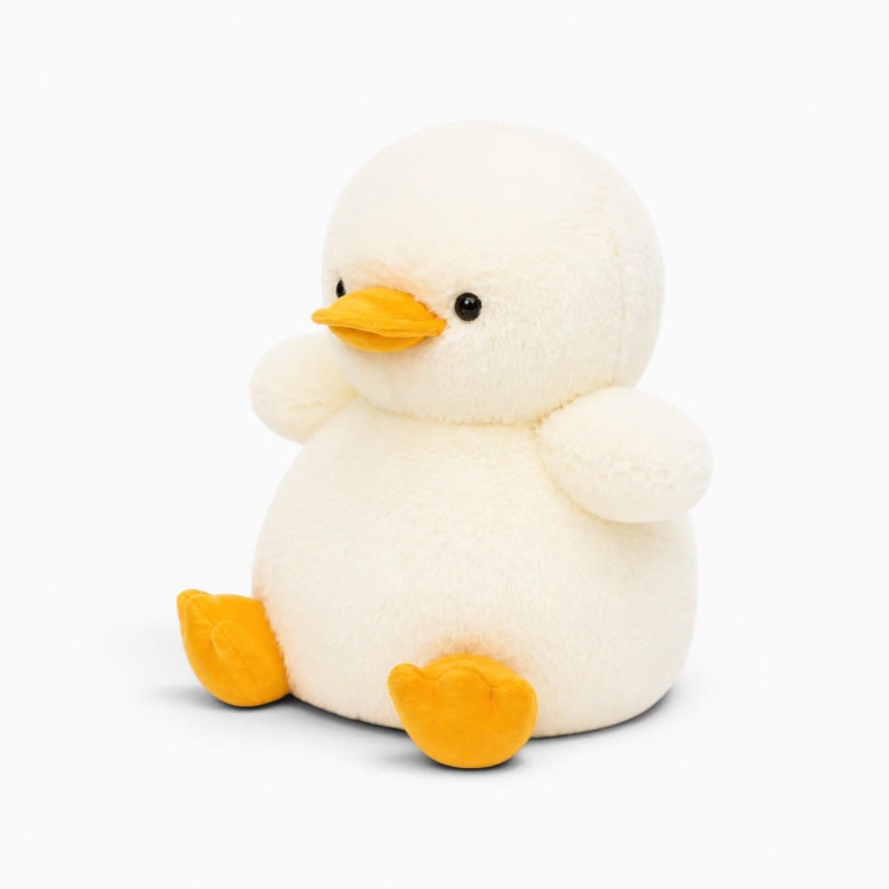 kuscheltierland Weiß / 16cm Fluffy Yellow Duck Plush Toy Kawaii Stuffed Farm Animal White Duck Soft Dolls Cuddle Gifts Easter Day Squishy Plushie Presents