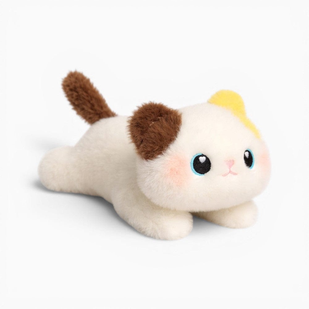 kuscheltierland Weiß / 17.5cm Katze Kuscheltier Handpuppe für Kinder
