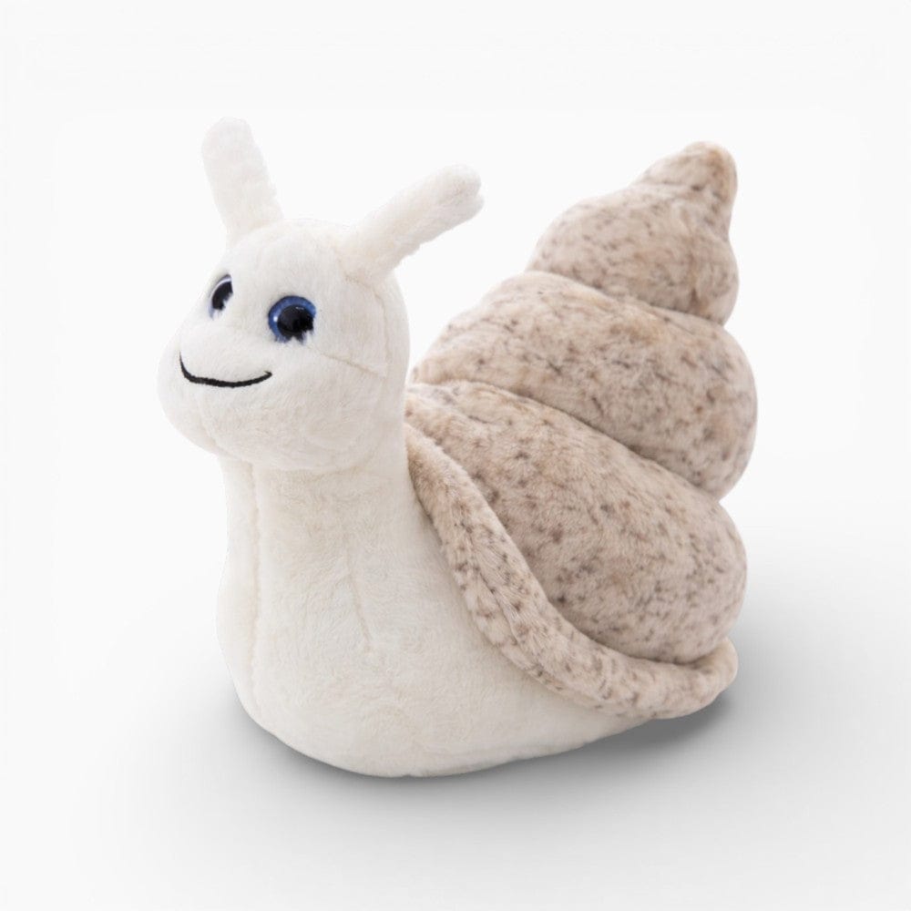 kuscheltierland Weiß / 17cm Meeresschnecke Kuscheltier niedliche Seeschnecke Stofftier