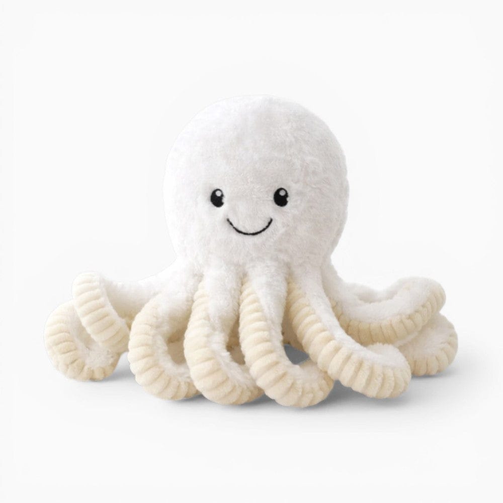 kuscheltierland Weiß / 18cm Oktopus Kuscheltier Kawaii weiß