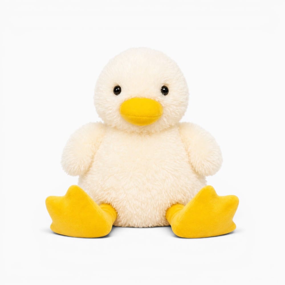 kuscheltierland Weiß / 20cm 20-40CM Cute Cartoon Anime Sitting Pose Yellow Duck Plush Toy Kawaii Duck Children's Soothing Doll Pillow Handmade Birthday Gift
