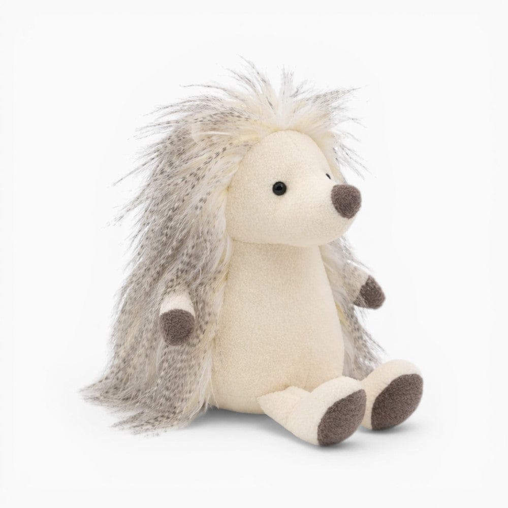 kuscheltierland Weiß / 22 cm Süßes flauschiges Igel Kuscheltier weich