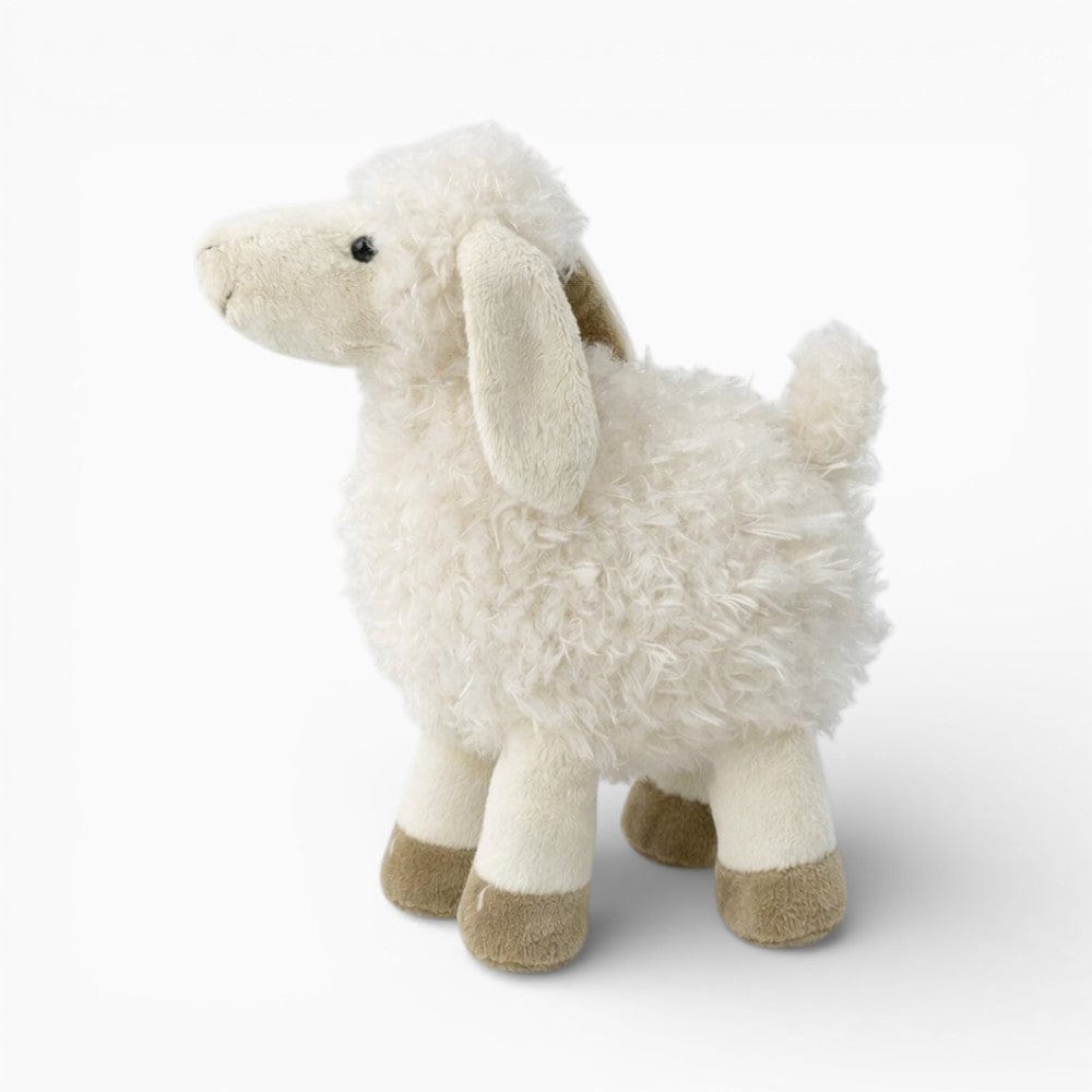 kuscheltierland Weiß / 22cm Schaf Kuscheltier weißes Lamm Stofftier für Babys und Kinder