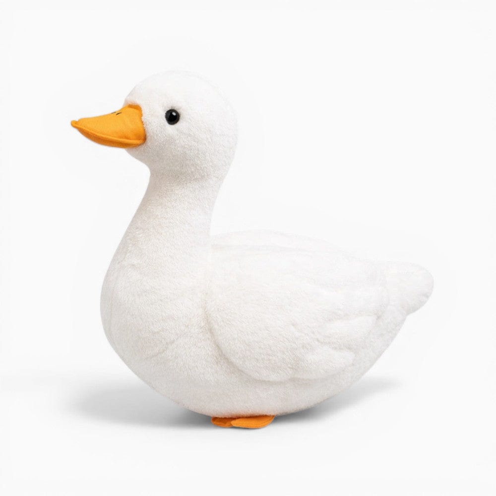 kuscheltierland Weiß / 25cm Realistisches weißes Enten Kuscheltier