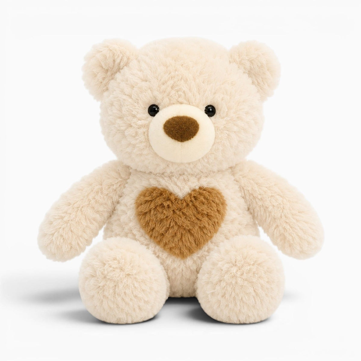 kuscheltierland Weiß / 28cm Weicher Weißer Teddybär Mit Herz
