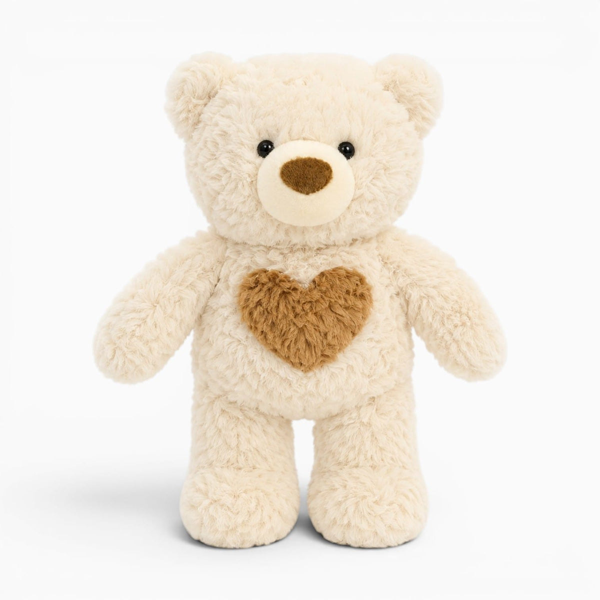 kuscheltierland Weiß / 28cm Weicher Weißer Teddybär Mit Herz