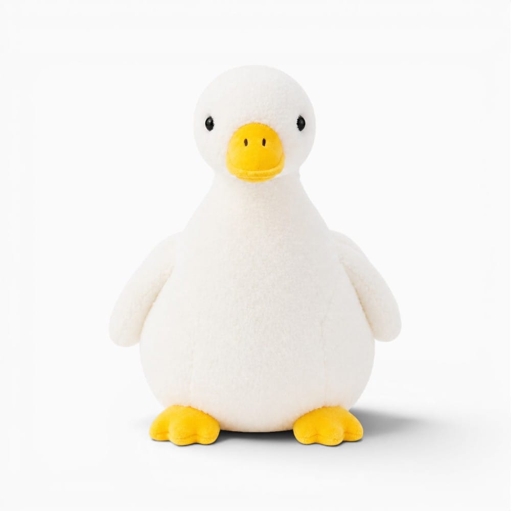 kuscheltierland Weiß / 30cm 30/40cm Simulation Cartoon Duck Plush Toy Cute Stuffed Animals Yellow Ducks Plushies Doll Lifelike Goose Soft Kids Toys for Girl
