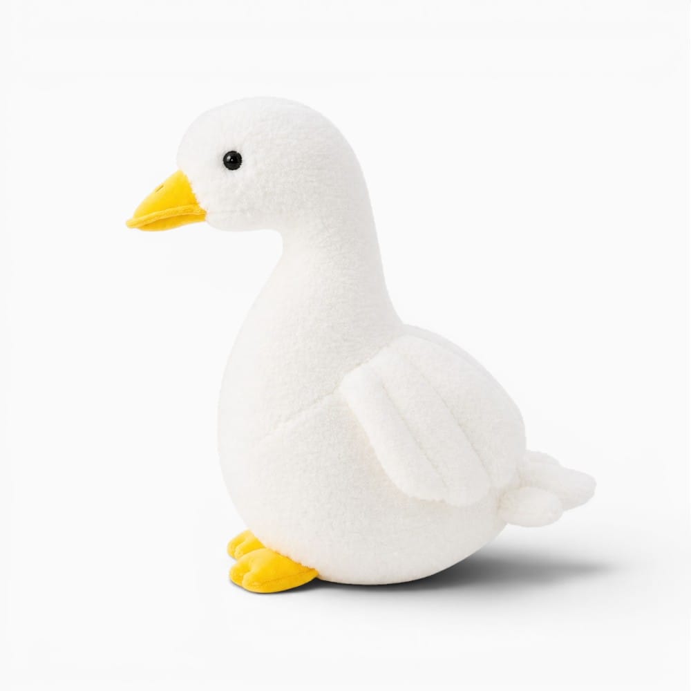 kuscheltierland Weiß / 30cm 30/40cm Simulation Cartoon Duck Plush Toy Cute Stuffed Animals Yellow Ducks Plushies Doll Lifelike Goose Soft Kids Toys for Girl