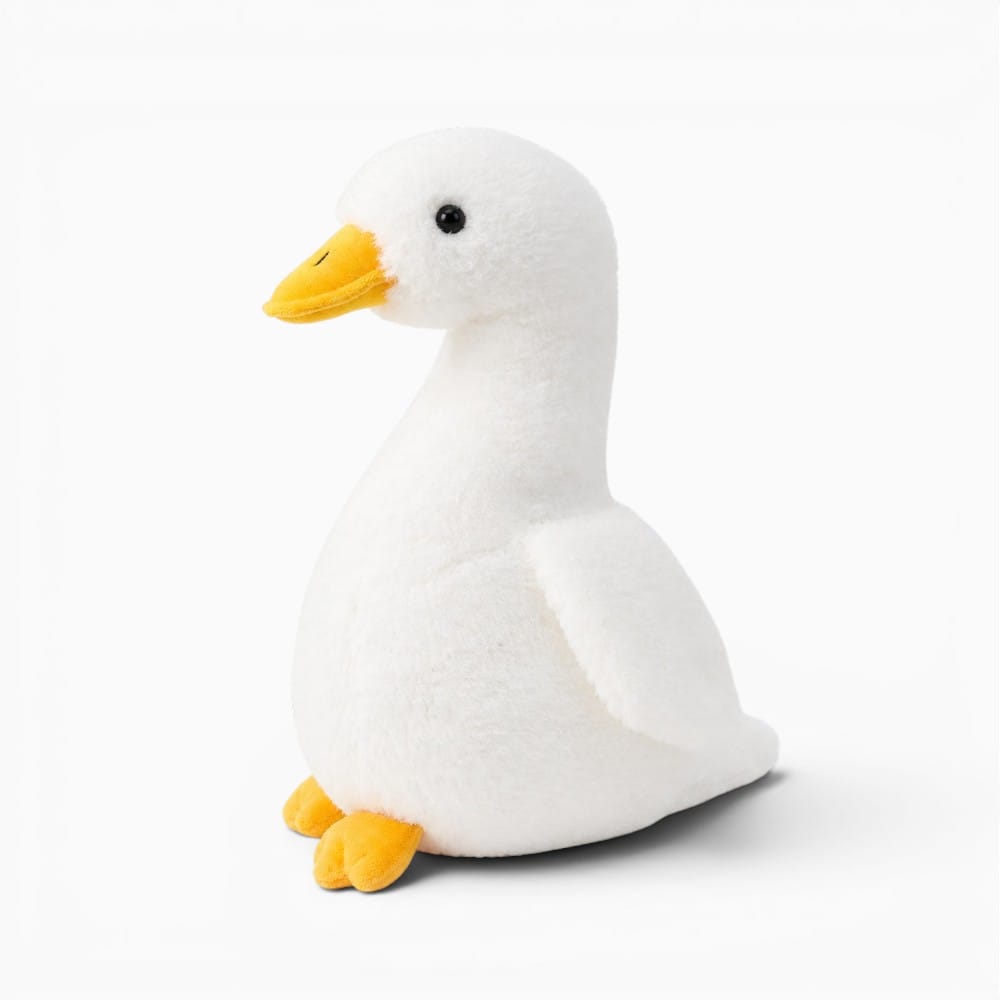 kuscheltierland Weiß / 30cm 30/40cm Simulation Cartoon Duck Plush Toy Cute Stuffed Animals Yellow Ducks Plushies Doll Lifelike Goose Soft Kids Toys for Girl