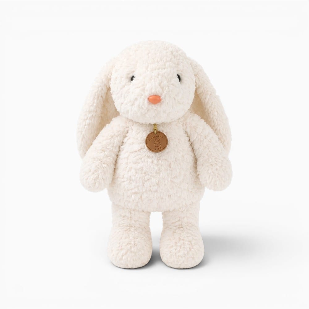 kuscheltierland Weiß / 35cm 35CM Bunny Plush Toy Curly Tag Small Bear Puppy Kawaii Soft Full Animal Doll Festival Gift For Children Birthday Gift