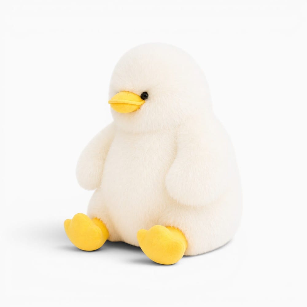 kuscheltierland Weiß / 40cm 40/70/95cm Cartoon Long Hair Plush Yellow White Duck Doll Stuffed Cute Animal Plushie For Boys Girls Birthday Present