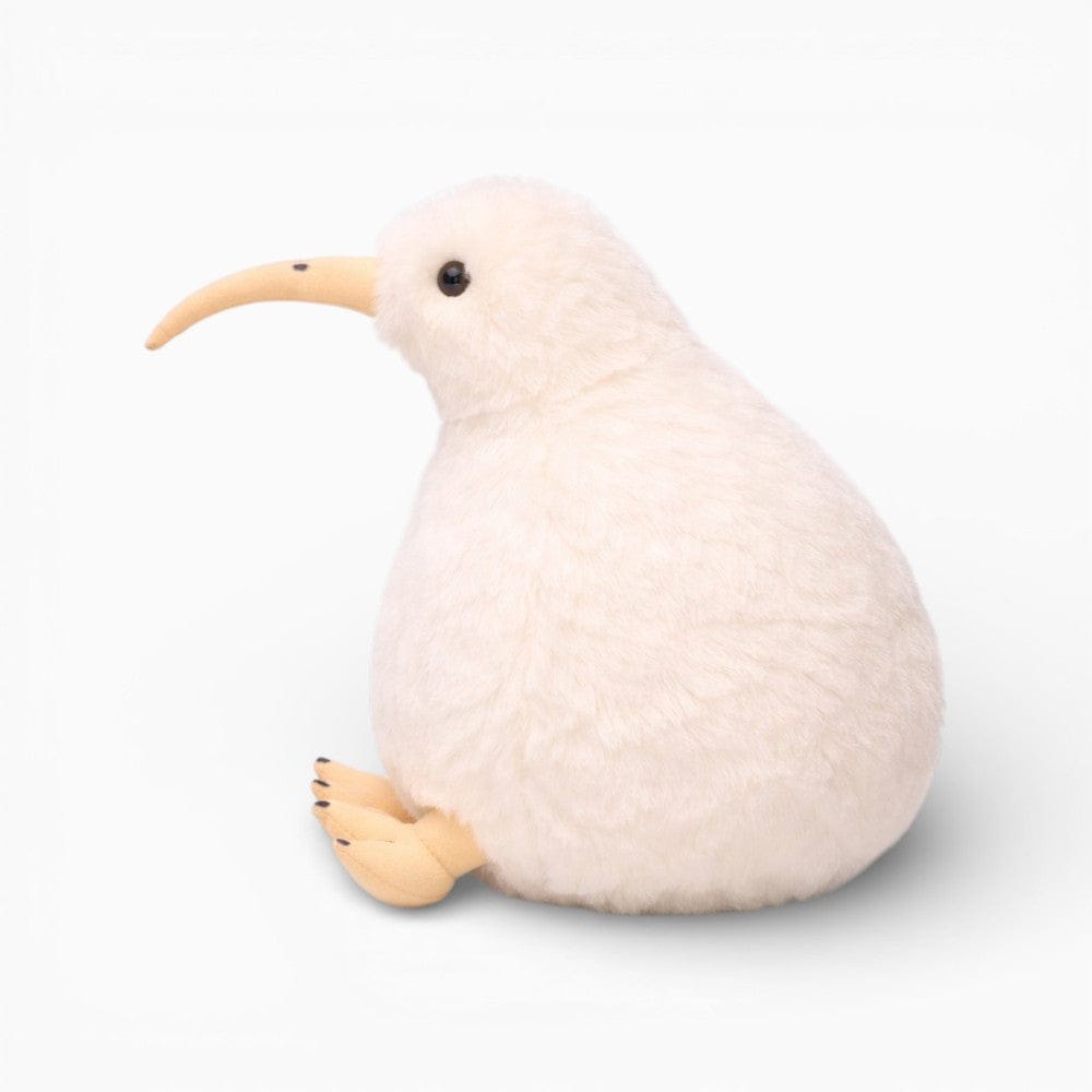 kuscheltierland Weißes Kiwi Kuscheltier weiches Stofftier