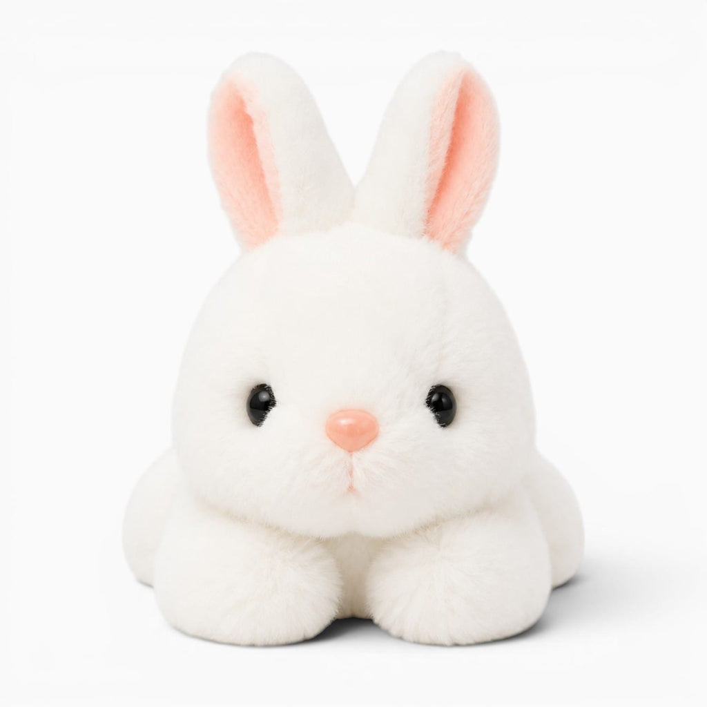 kuscheltierland white / 20cm Cute White Rabbit Plush Doll Soft Stuffed Animal Simulation Toy for Children Ideal Mid-Autumn Festival Gift