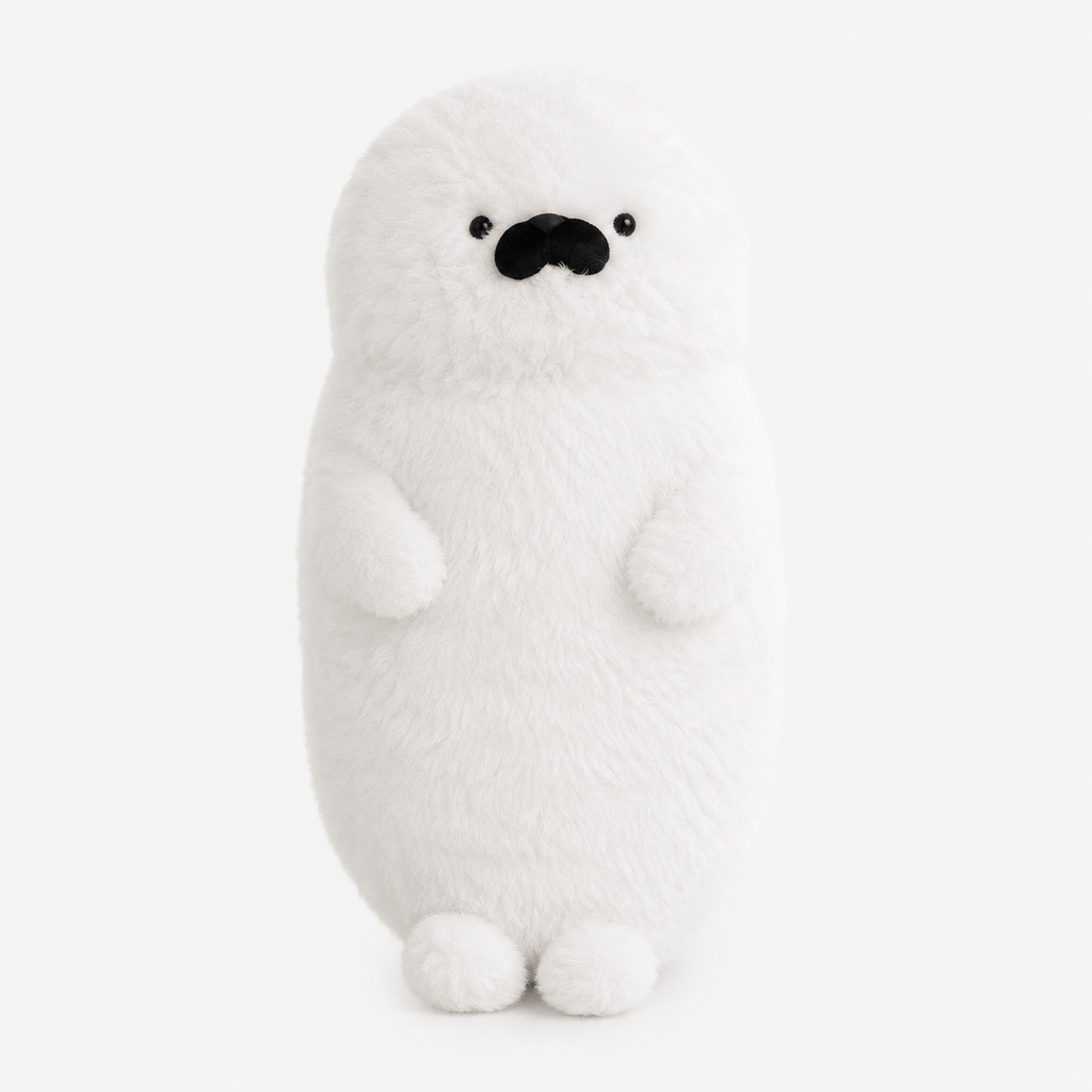 kuscheltierland White / 50cm Kawaii Cartoon Sea Plush Toy Soft Pillow Lifelike Stuffed Creature Sea Otter Plush Doll Simulation Stuffed Animal Birthday Gifts