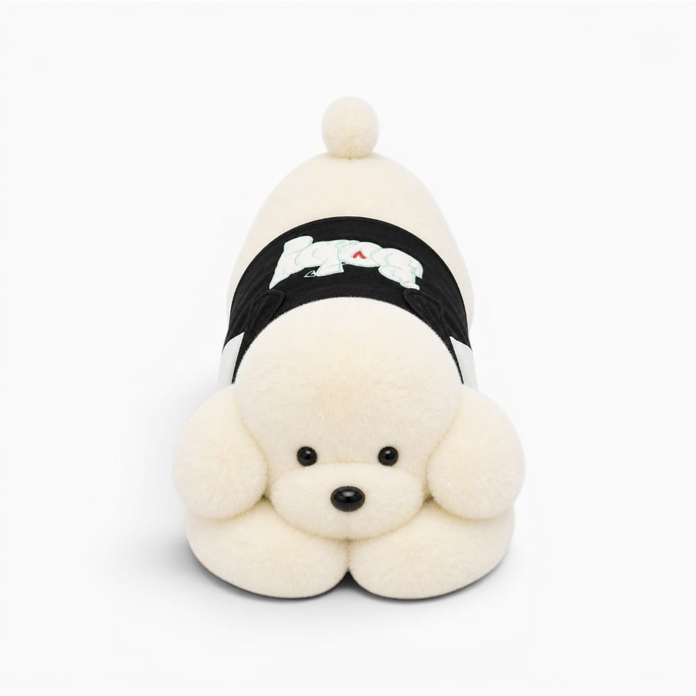 kuscheltierland ZOCO Puppy Dog Plush Pillow Bear Plush Stuffed Animal Toy Teddy Bear Doll Large Dog Doll Gift Doll